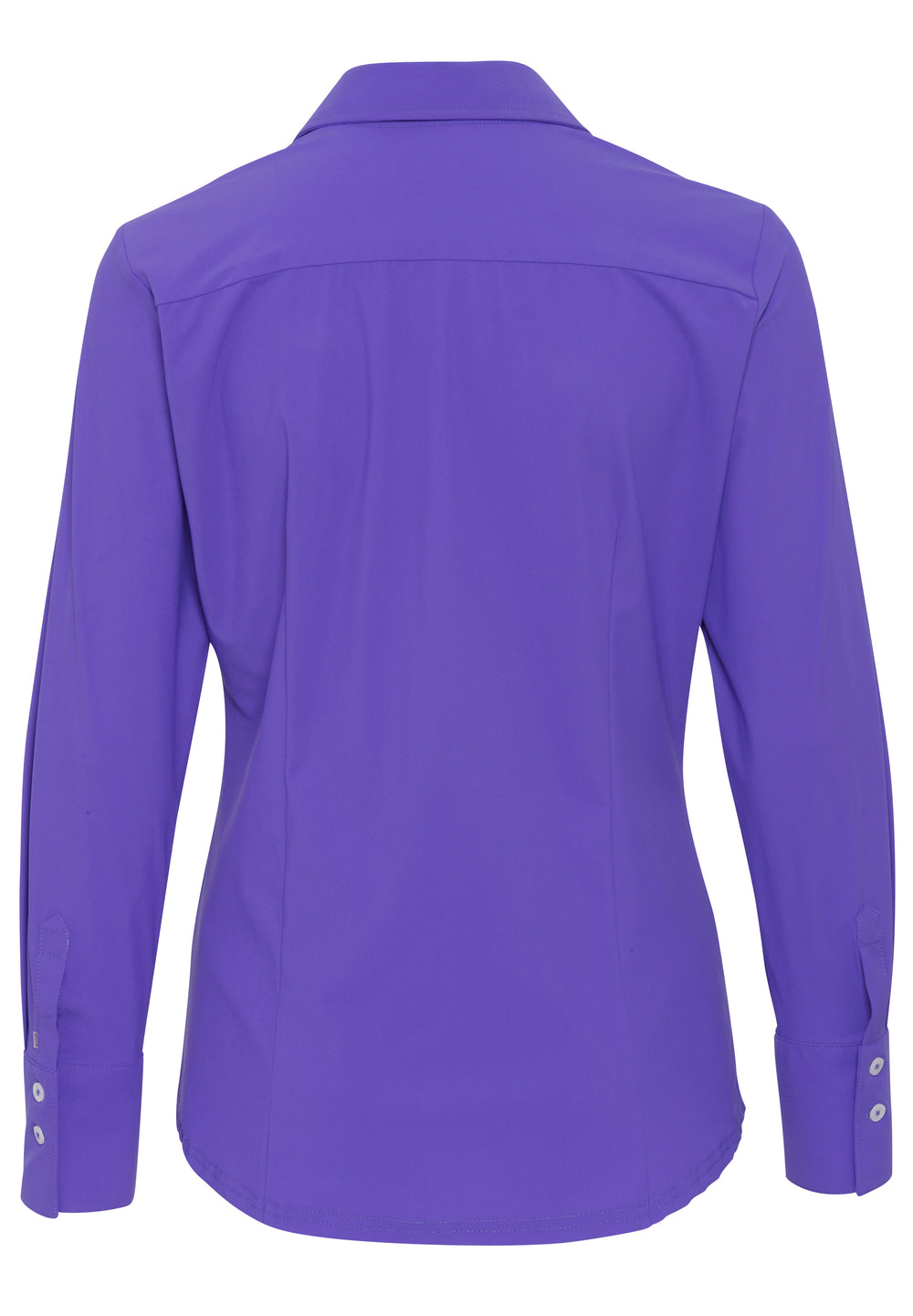 7700-91910 PURE- Functional Bluse slim fit Langarm 805 uni violett