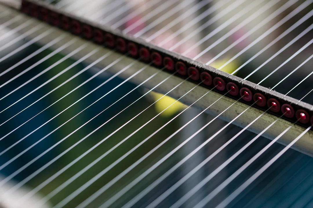 Webstuhl Nahaufnahme