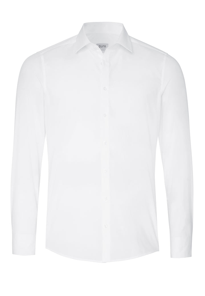 3330-784 - City Hemd Slim Fit - weiss