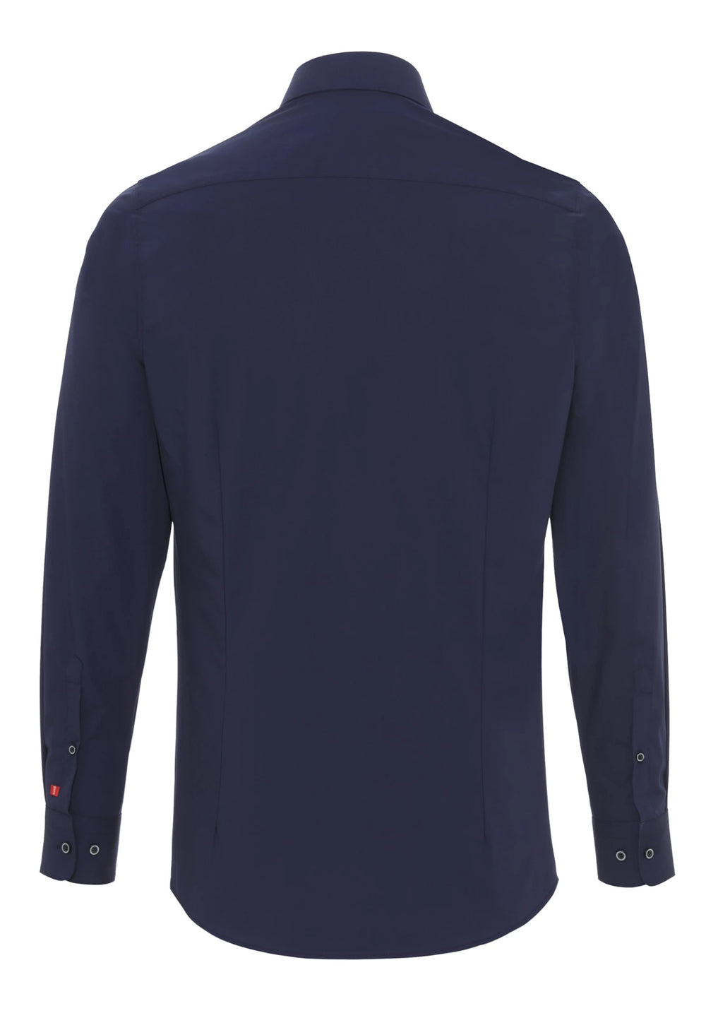 3355-104 PURE- City Hemd slim fit Langarm 132 uni marine