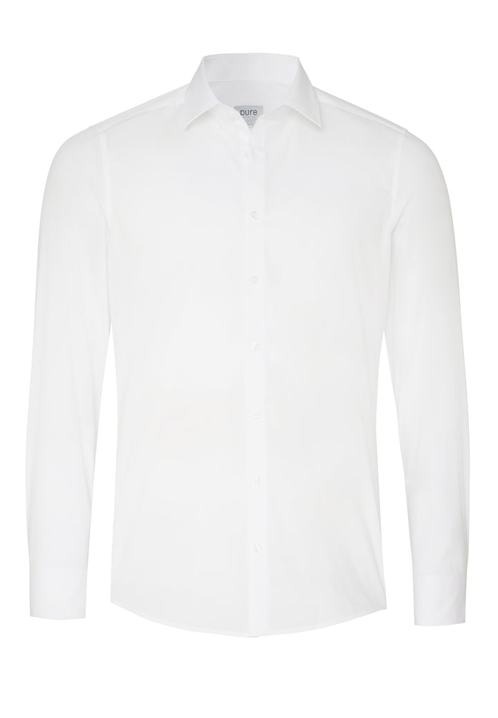 3355-104 - City Hemd Slim Fit - weiss