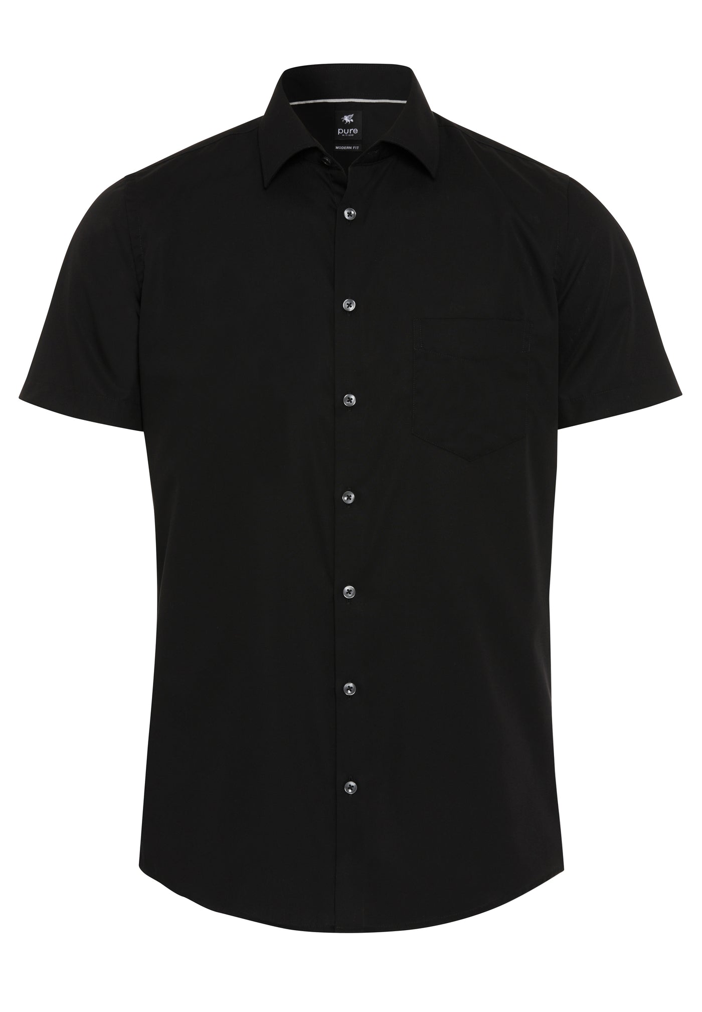 3379-421 - City Shirt Modern Fit - black