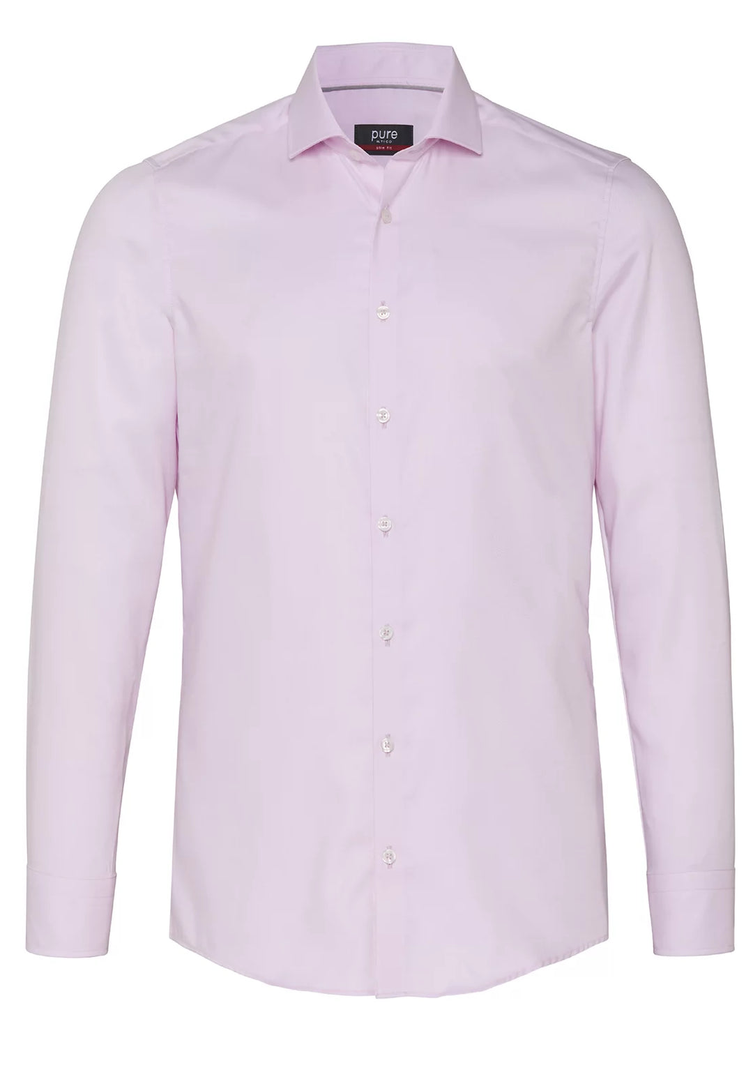 3380-174 PURE Hemd City slim fit Langarm 340 uni rosa