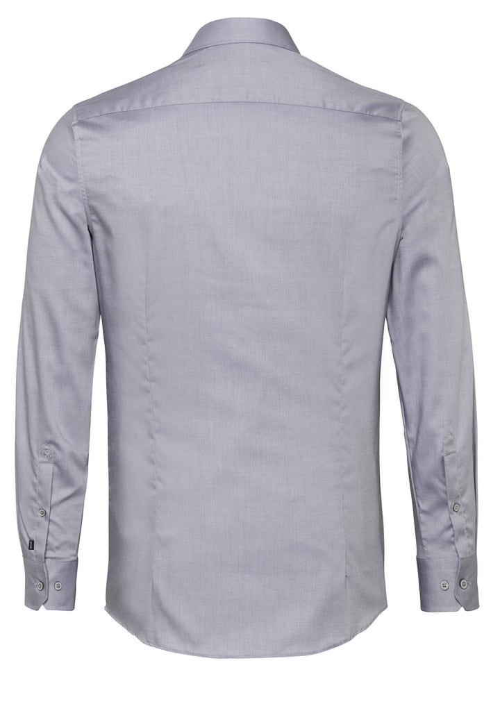 3380-174 PURE Hemd City slim fit Langarm 700 uni silber