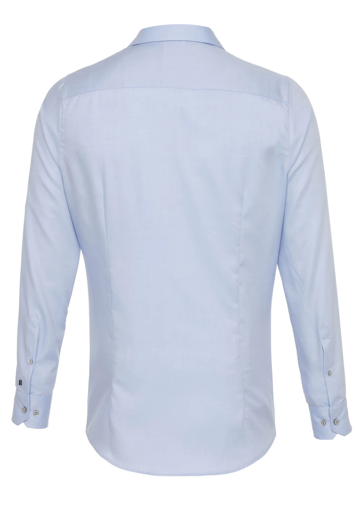 3380-498 - City Hemd Black - blau - pureshirt