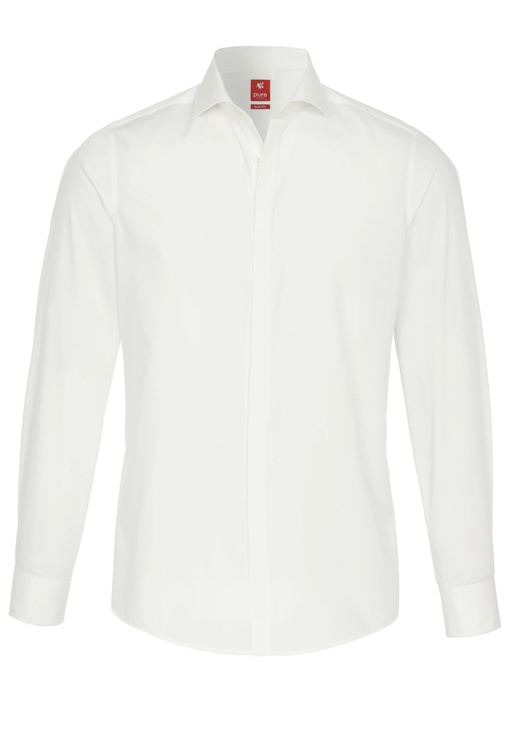 3382-100 - City Hemd Red - beige - pureshirt