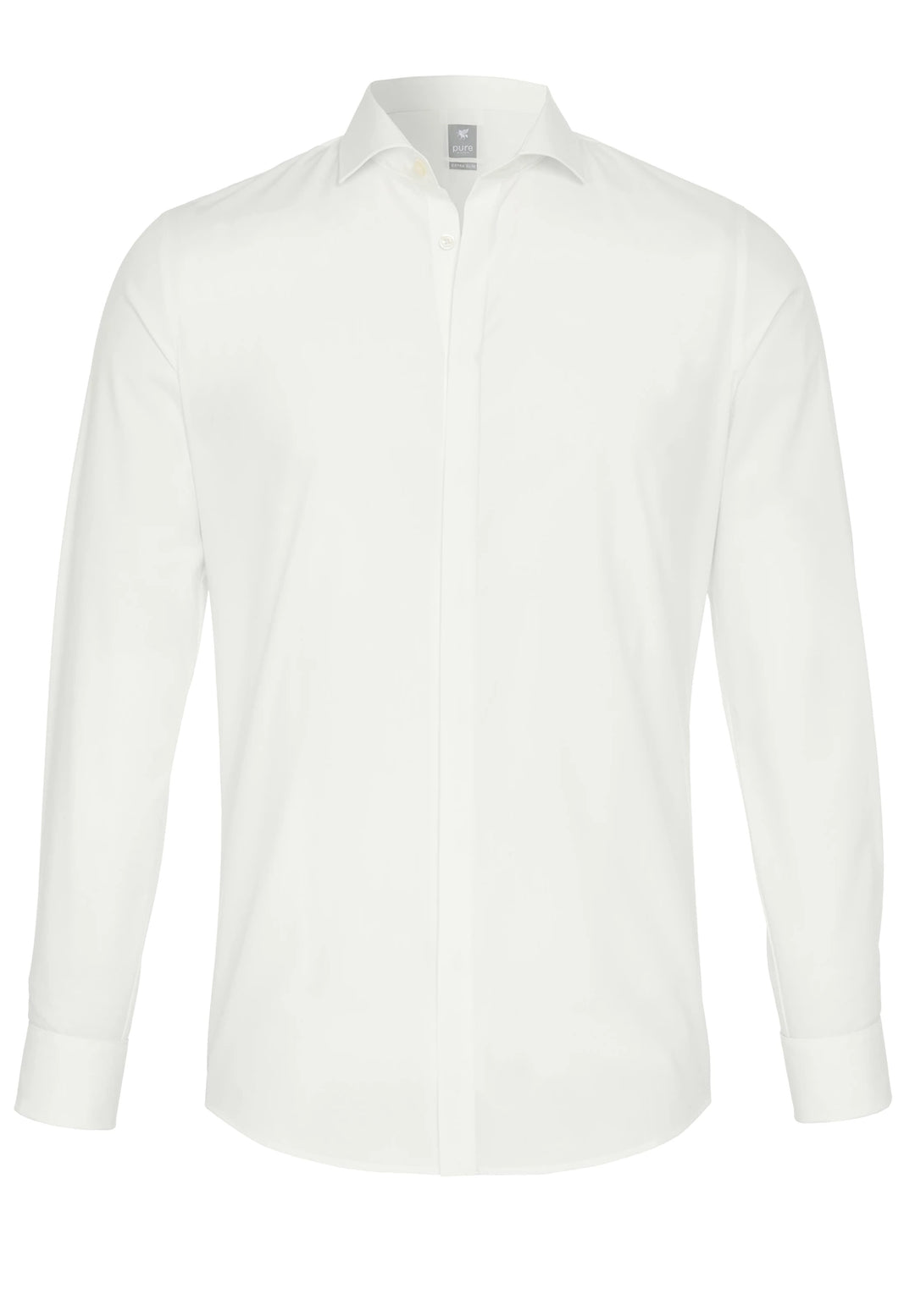 3383-188 - City Hemd Silver - beige - pureshirt