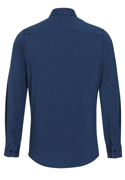 3385-21150 PURE- Functional Hemd Langarm 119 uni mittelblau