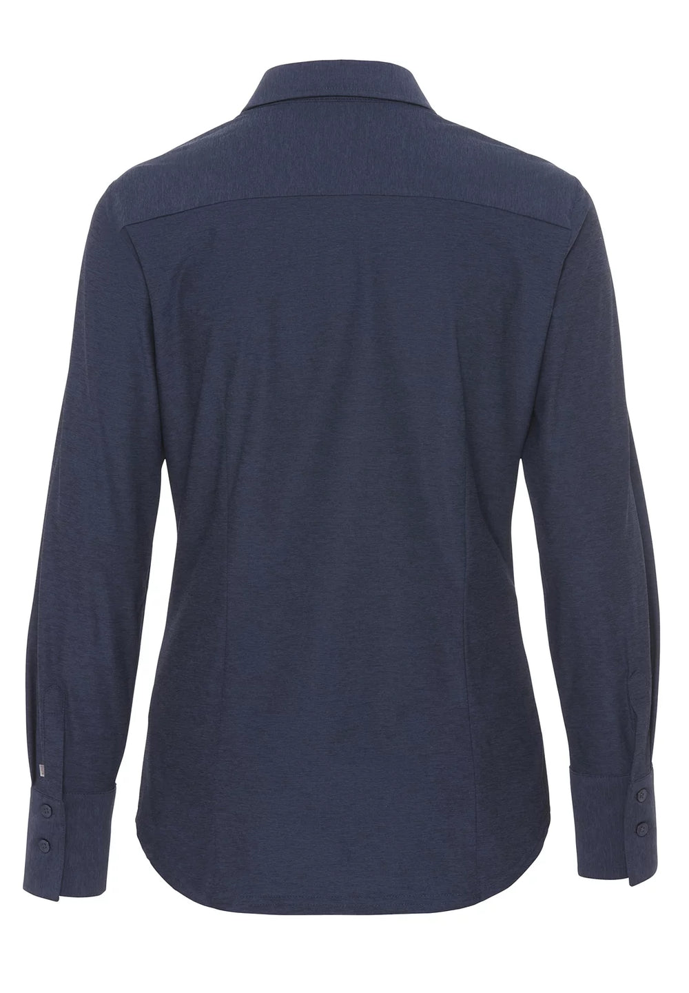 3386-91900 PURE- Functional Bluse slim fit Langarm 139 uni marine