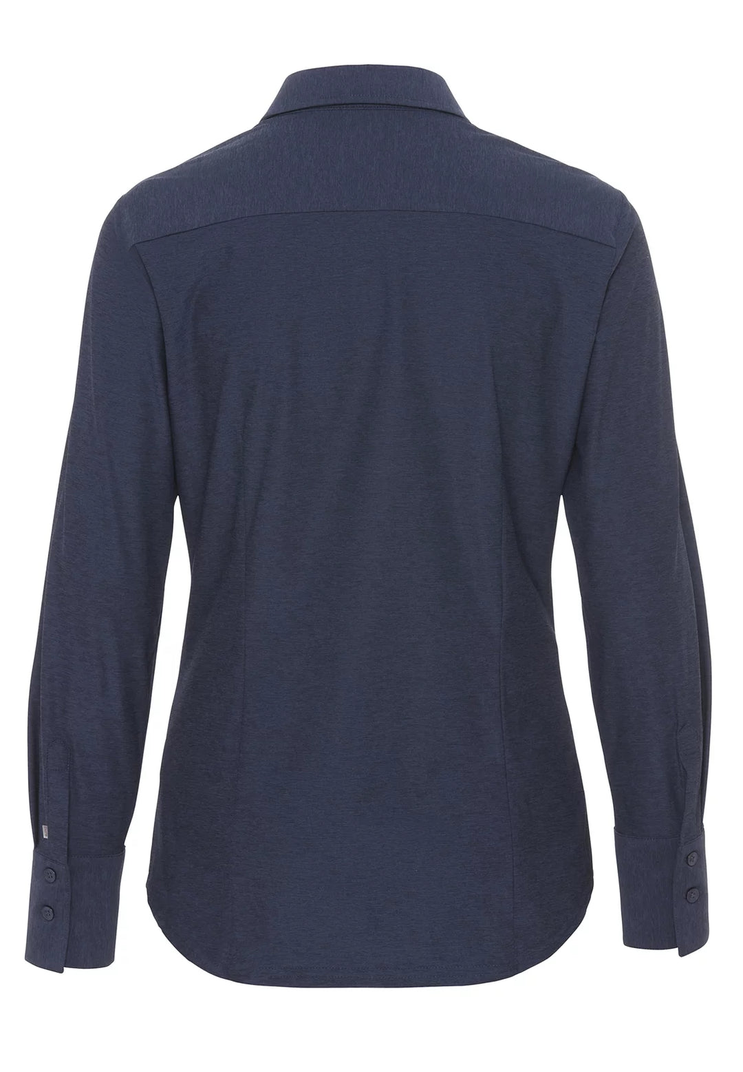 3386-91900 PURE- Functional Bluse slim fit Langarm 139 uni marine