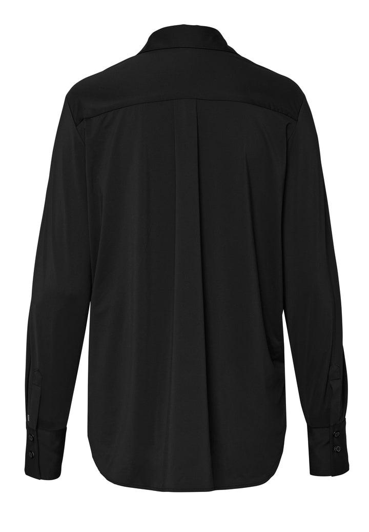 3387-91901 - Functional Oversize Bluse - schwarz