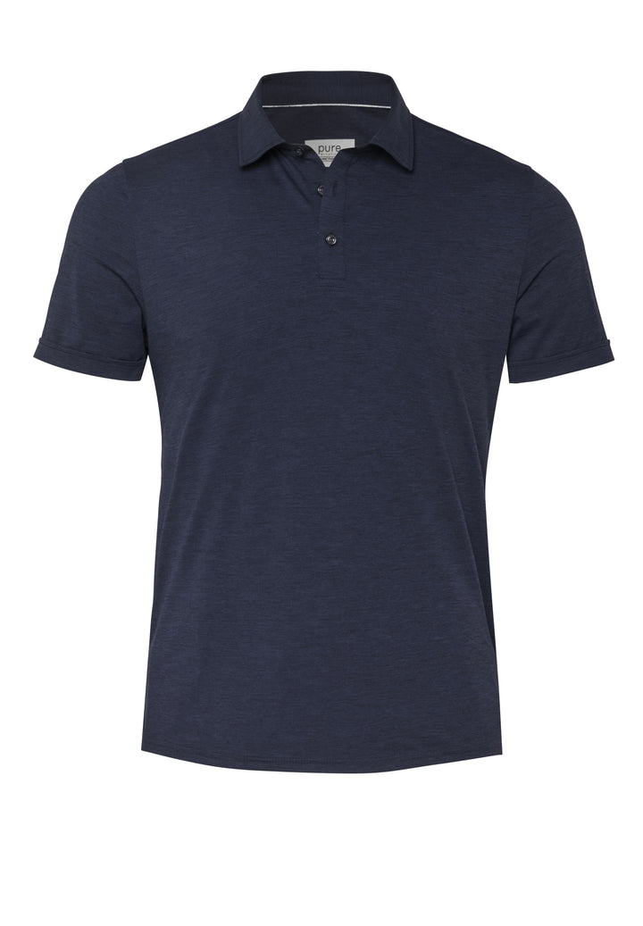 3393-92930 - Functional Polo Button - blue