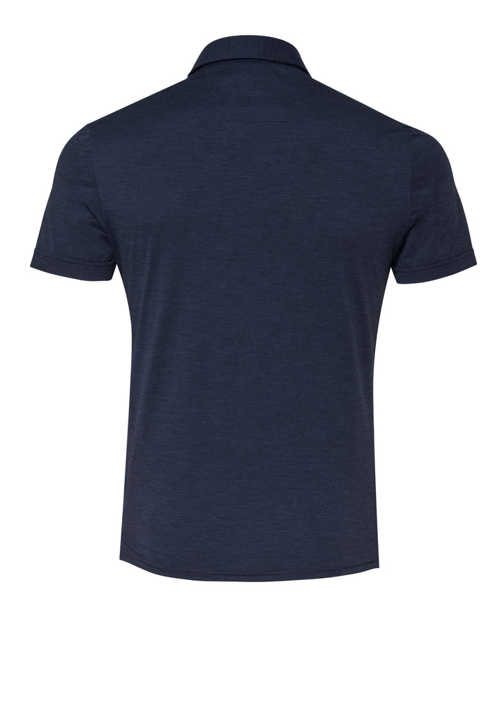 3393-92930 - Functional Polo Knopf - blau