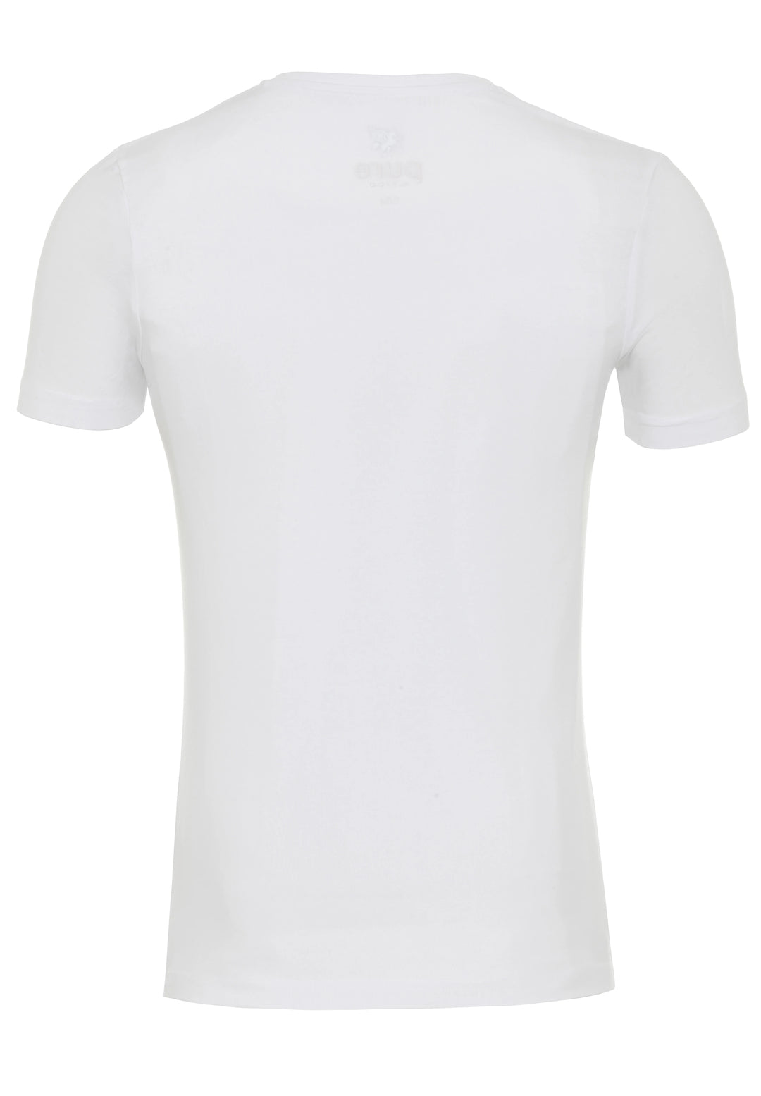 3398-92998 - V-Neck T-Shirt Doppelpack - weiß - pureshirt
