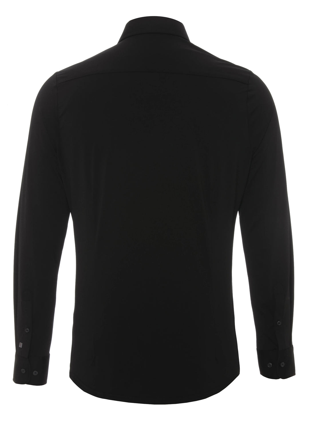 4030-21777 PURE- Functional Hemd Langarm Übergrößen 001 uni schwarz