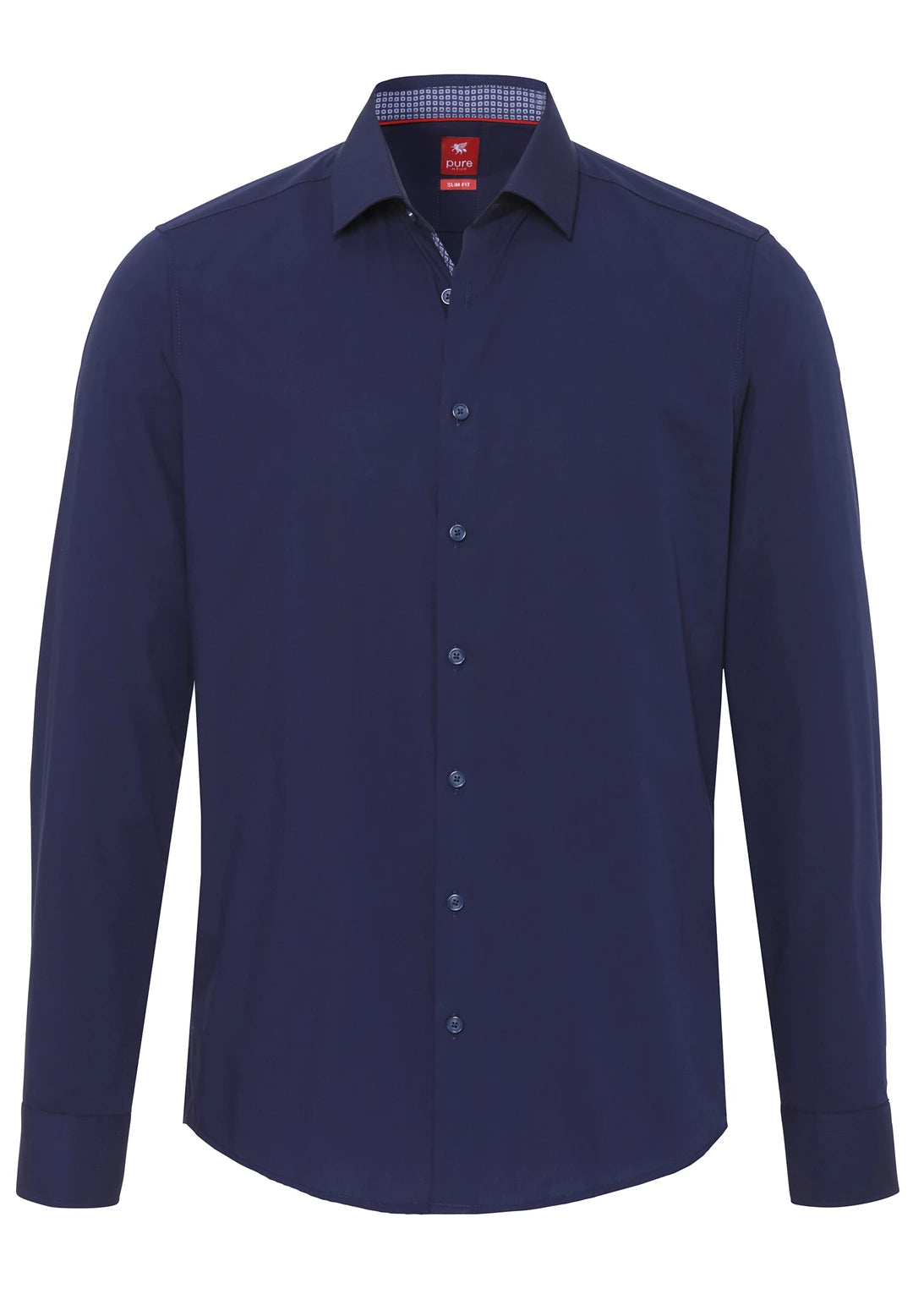 4053-21105 - City shirt slim fit - blue