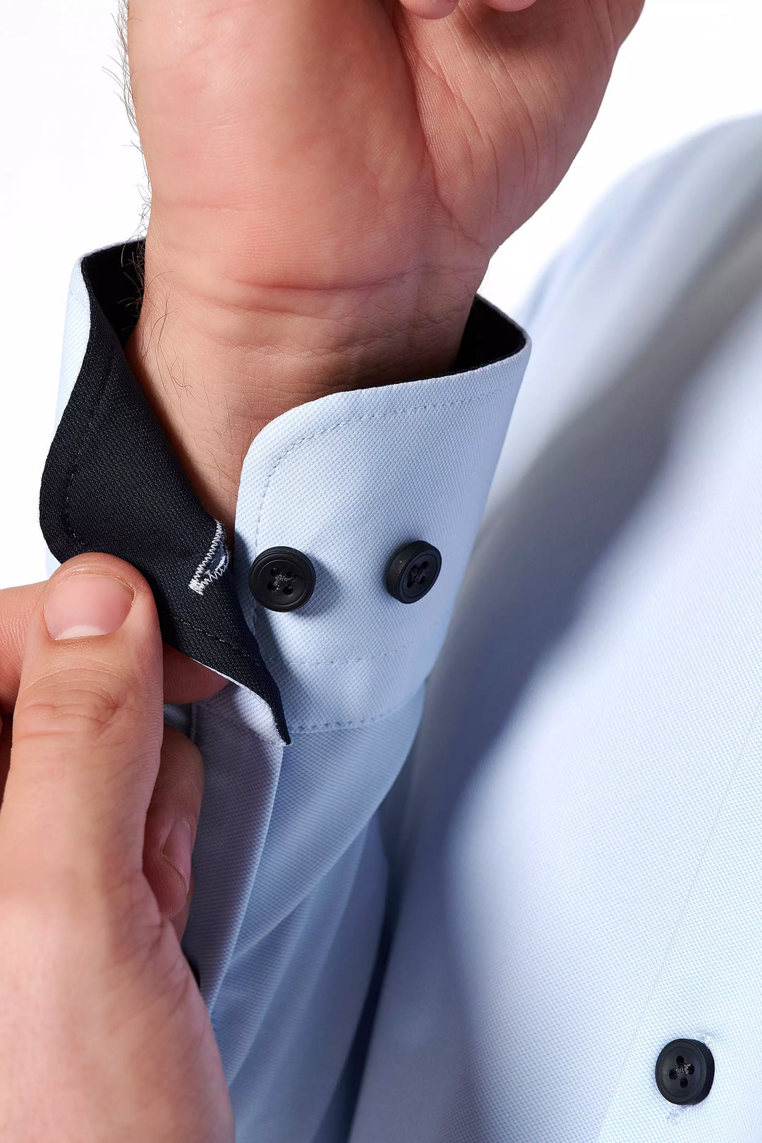 4056-21750 PURE- Functional Hemd Langarm 100 uni hellblau