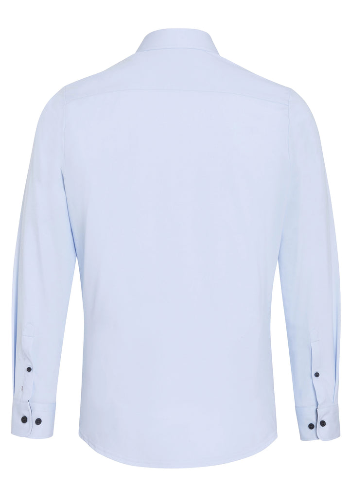 4056-21750 PURE- Functional Hemd Langarm 100 uni hellblau
