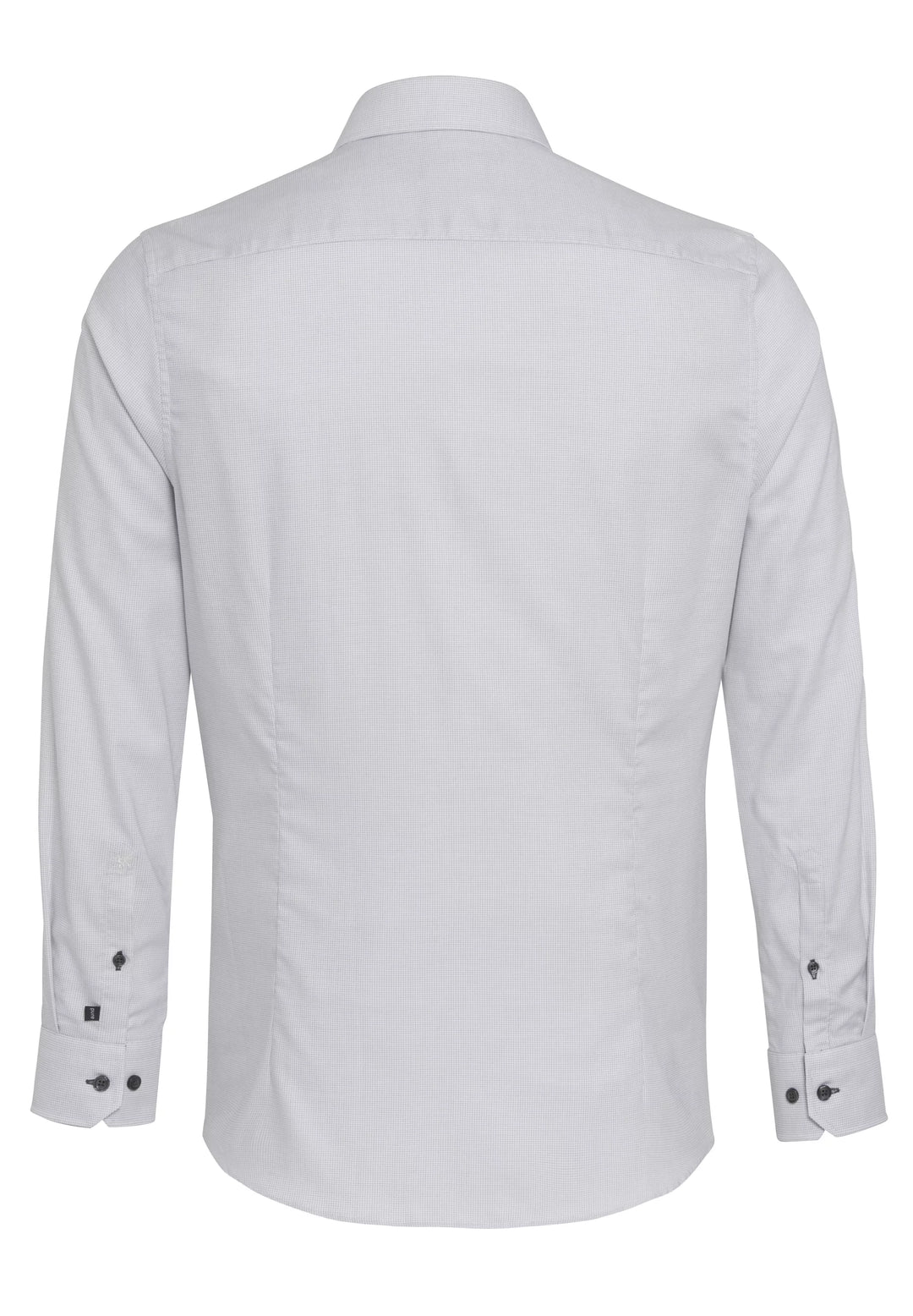 4058-21702 PURE- City Hemd slim fit Langarm 700 uni silber