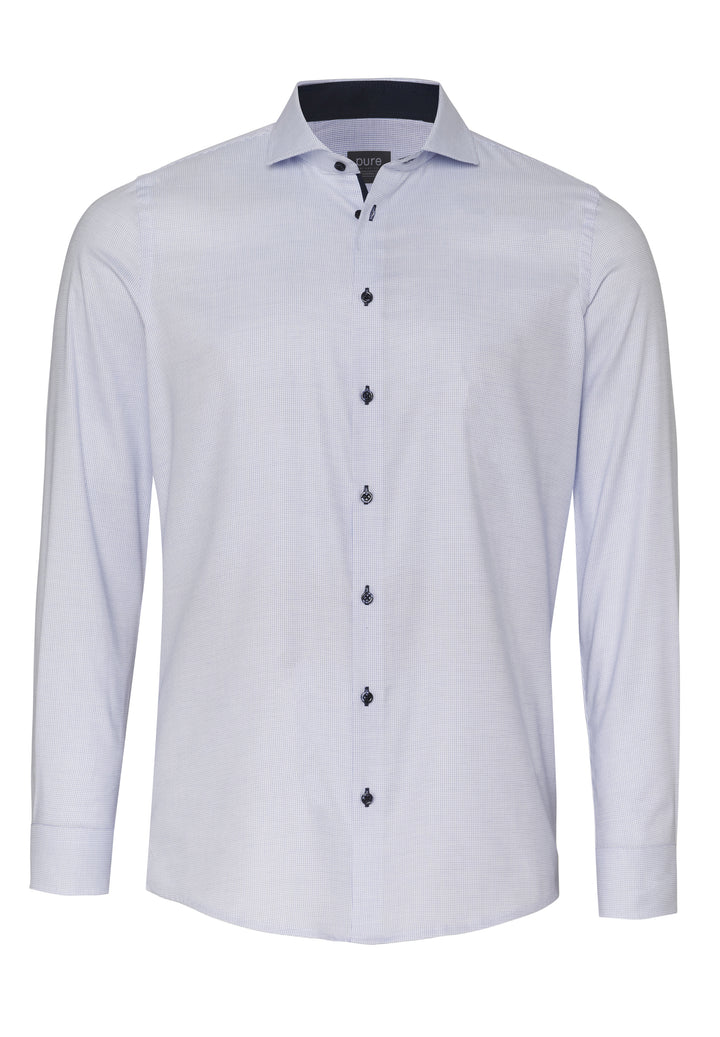 4058-436 - Business Hemd modern fit - blau