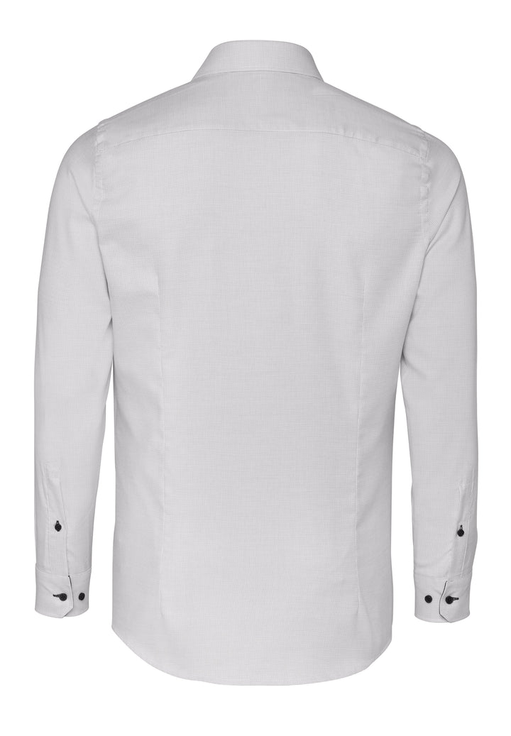 4058-436 - Business Hemd modern fit - grau
