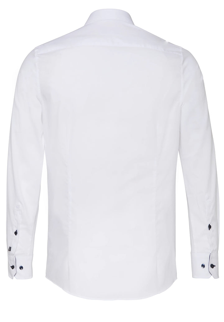 4062-11705 PURE- City Hemd modern fit Langarm 900 uni weiß