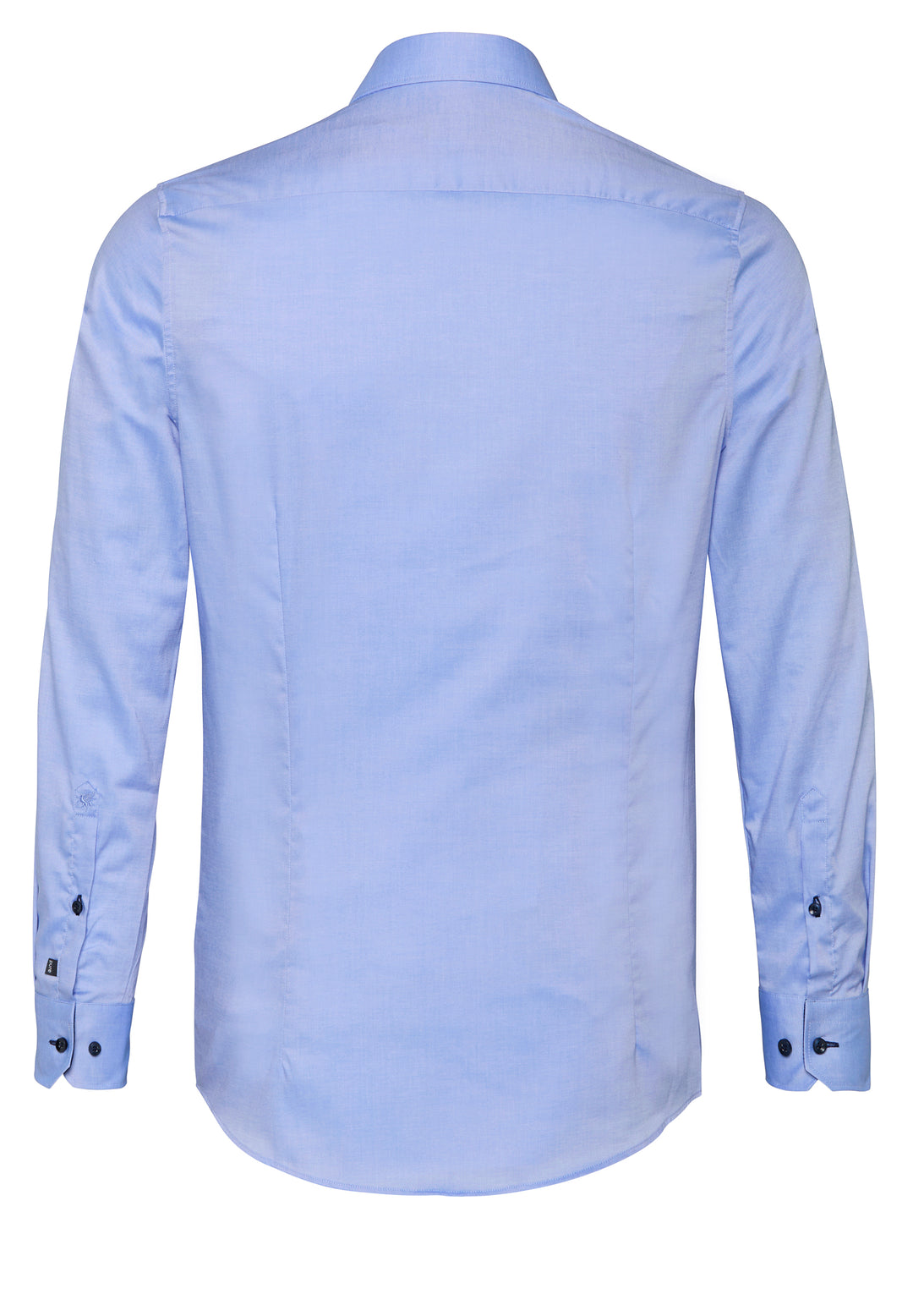 4062-21705 PURE- City Hemd slim fit Langarm 110 uni mittelblau