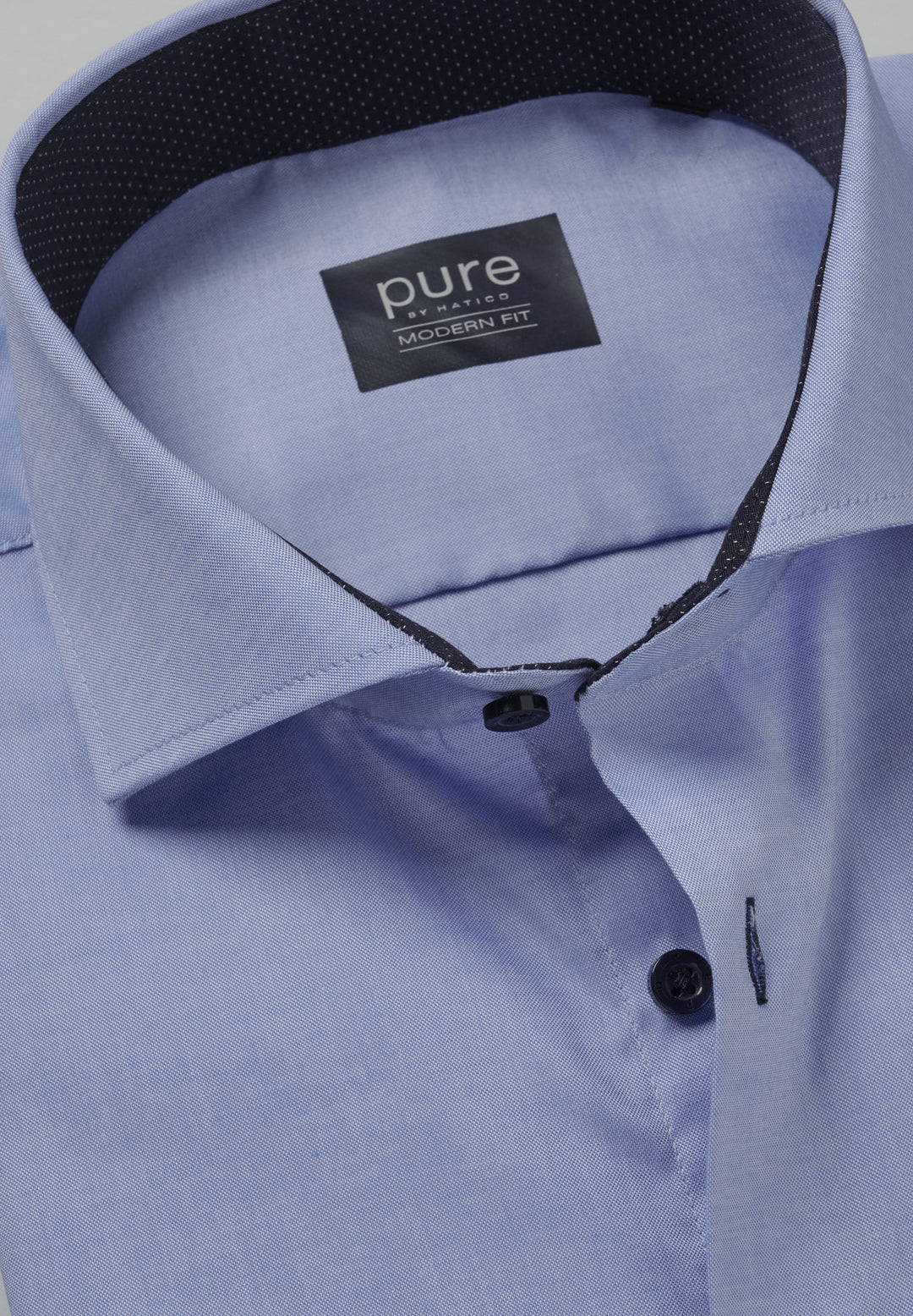 4062-438 - Business Hemd modern fit - blau
