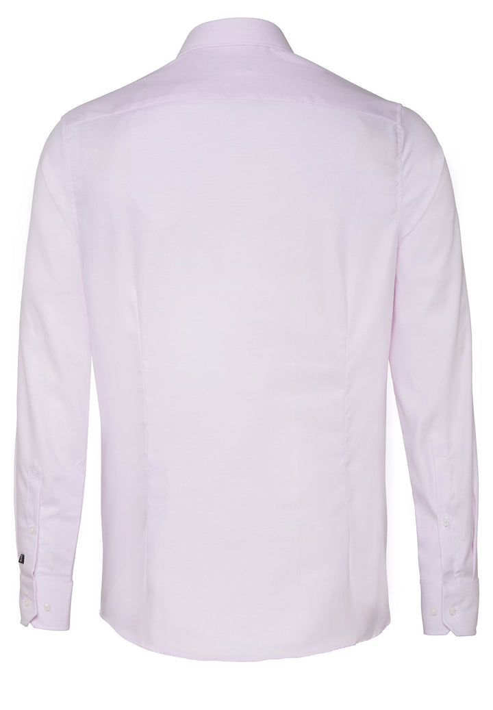 4063-21106 PURE- City Hemd slim fit Langarm 340 uni rosa