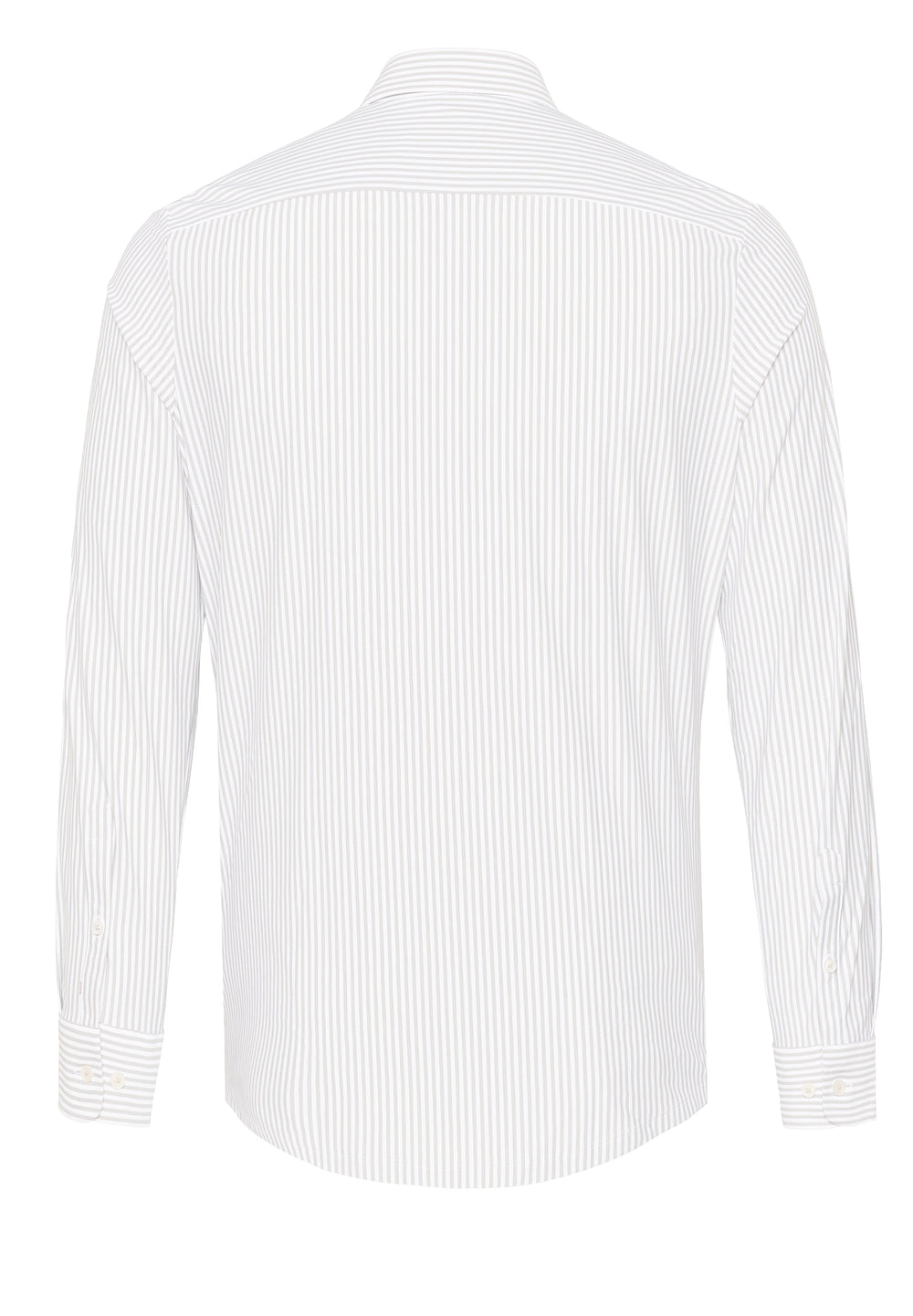 4068-21742 PURE- Functional Hemd Langarm 263 streifen beige