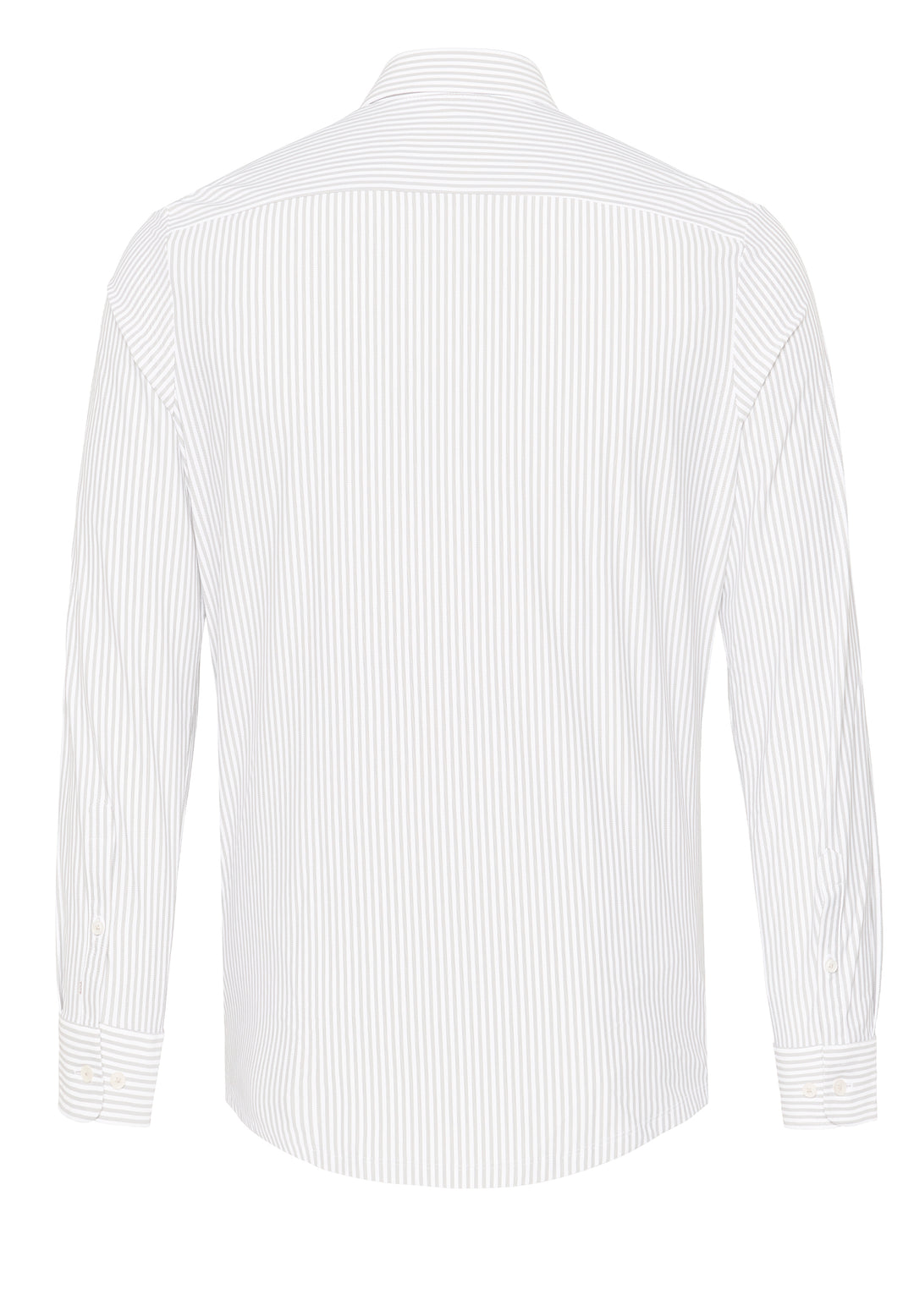 4068-21742 PURE- Functional Hemd Langarm 263 streifen beige