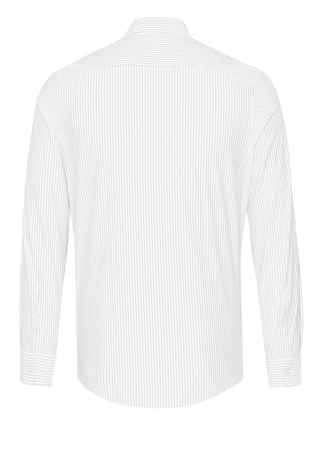 4068-21742 PURE- Functional Hemd Langarm 263 streifen beige