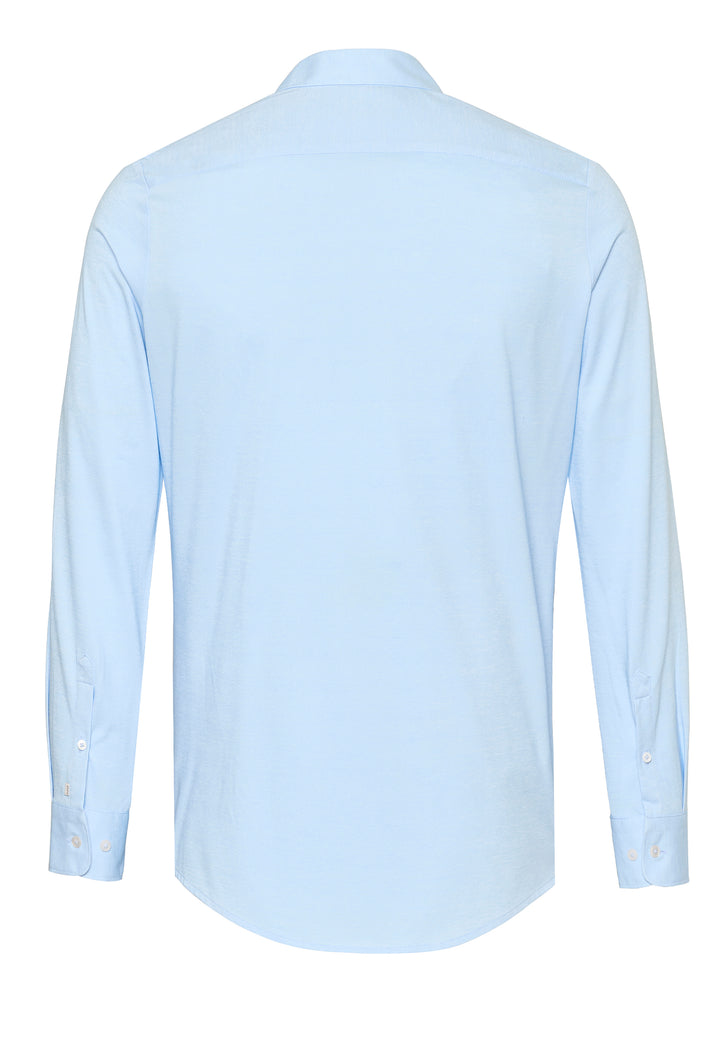 4069-21730 PURE- Tech Jersey Hemd Langarm 100 uni hellblau