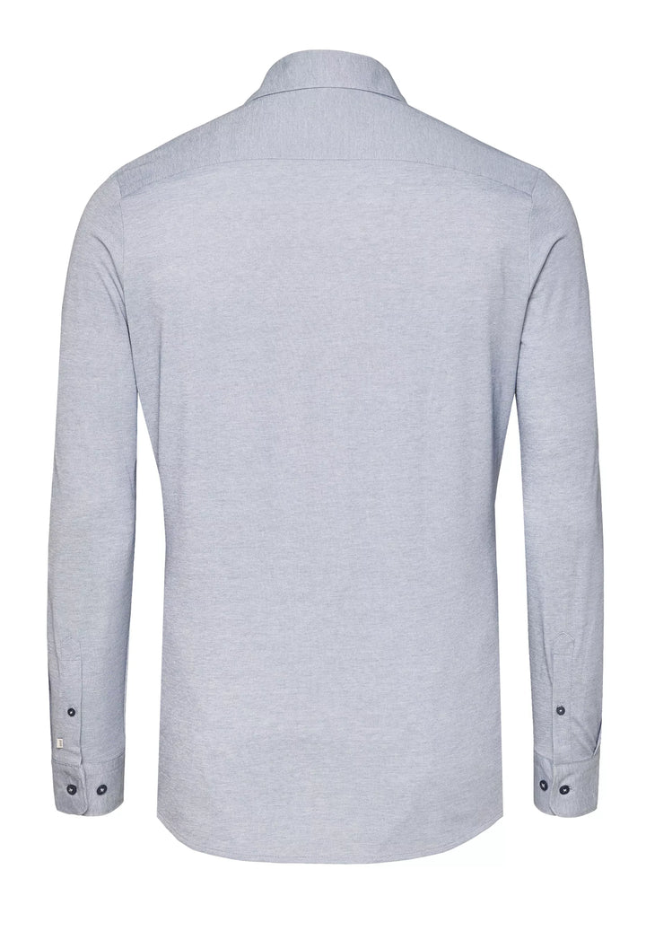 4069-21730 PURE- Tech Jersey Hemd Langarm 110 uni mittelblau