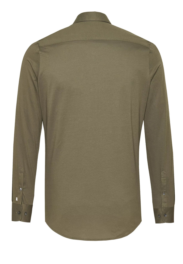 4069-21730 PURE- Tech Jersey Hemd Langarm 430 uni oliv