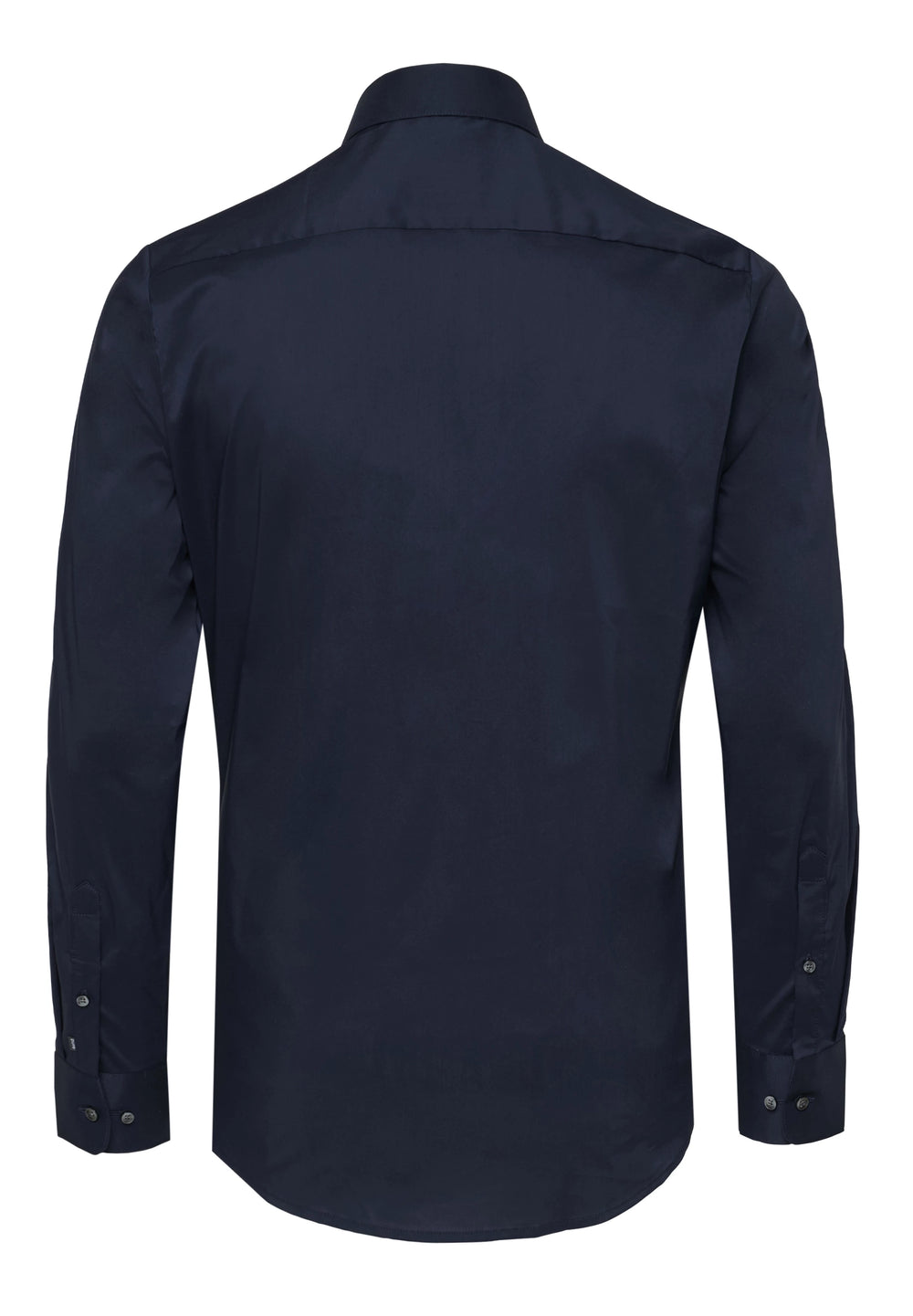 4070-21701 PURE- City Stretch Hemd slim fit Langarm 130 uni marine