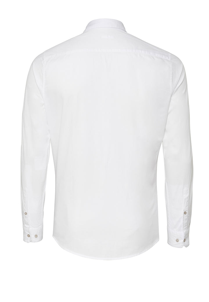 4071-51753 PURE- Urban Hemd Langarm 900 uni weiß