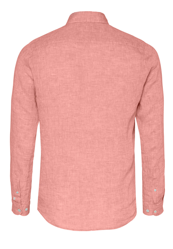 4738-21248 PURE- Casual Hemd Langarm 610 uni orange