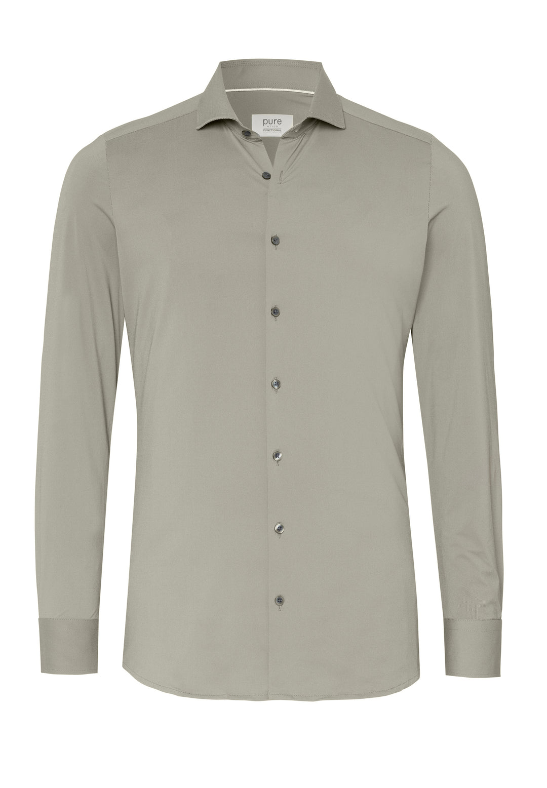 4740-21750 PURE- Functional Hemd Langarm 216 uni beige