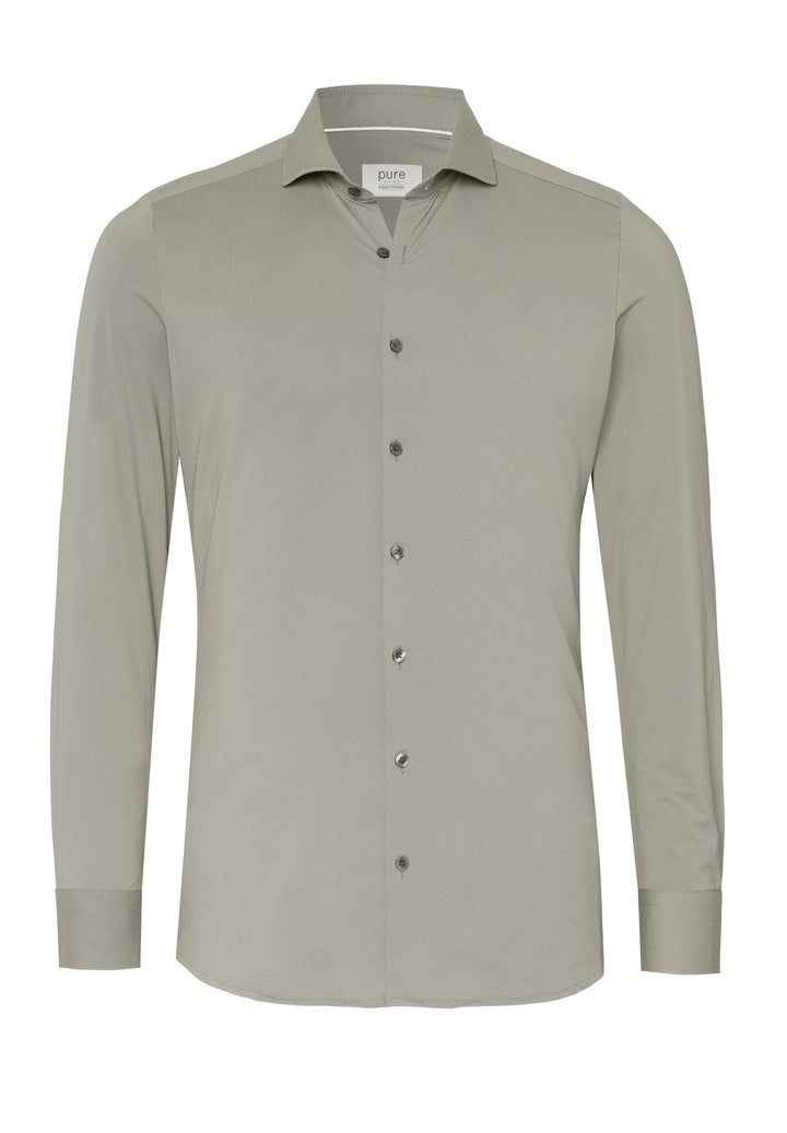 4740-21750 PURE- Functional Hemd Langarm 216 uni beige