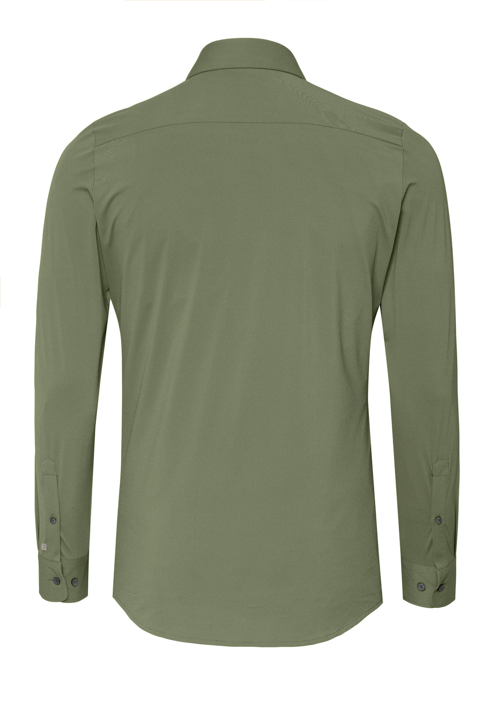 4740-21750 PURE- Functional Hemd Langarm 410 uni grün