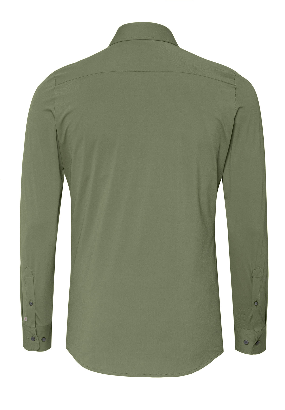 4740-21750 PURE- Functional Hemd Langarm 410 uni grün