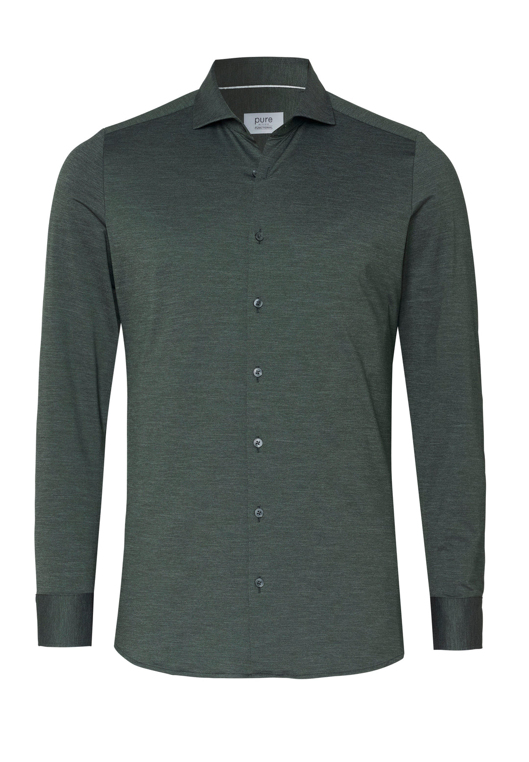 4740-21750 PURE- Functional Hemd Langarm 430 uni oliv