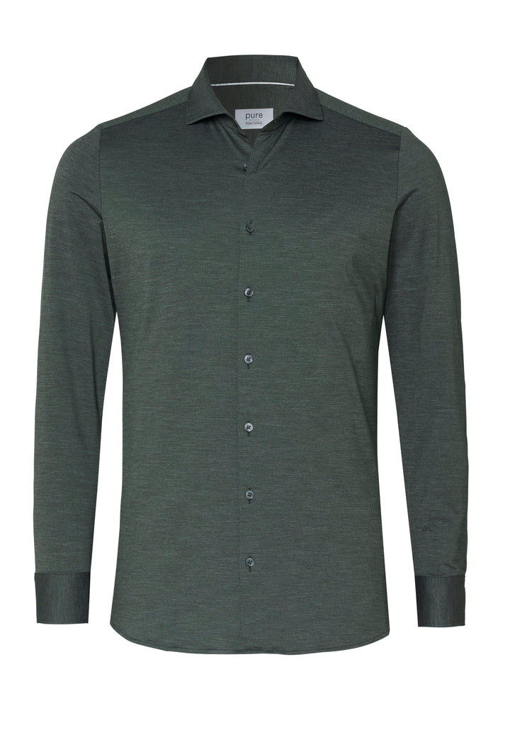 4740-21750 PURE- Functional Hemd Langarm 430 uni oliv