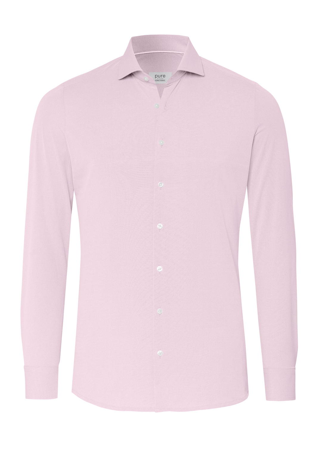 4742-21750 PURE- Functional Hemd Langarm 341 uni rosa