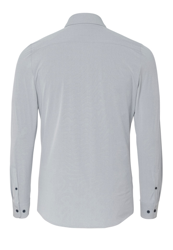 4742-21750 PURE- Functional Hemd Langarm 710 uni grau