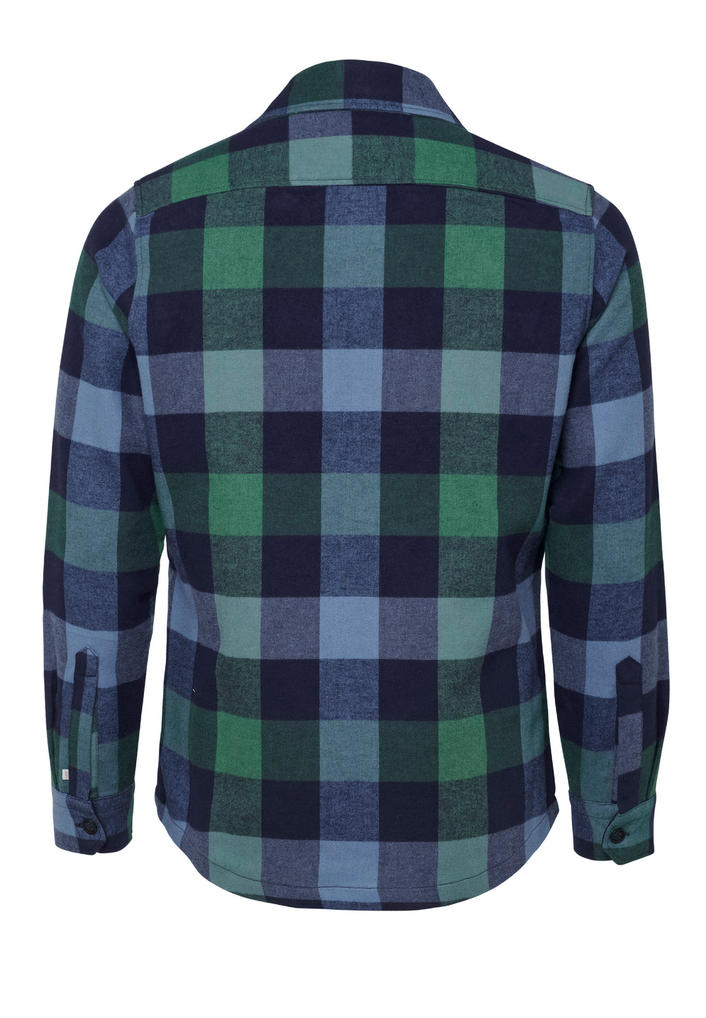 4744-51990 PURE- Casual Overshirt Langarm 158 karo marine