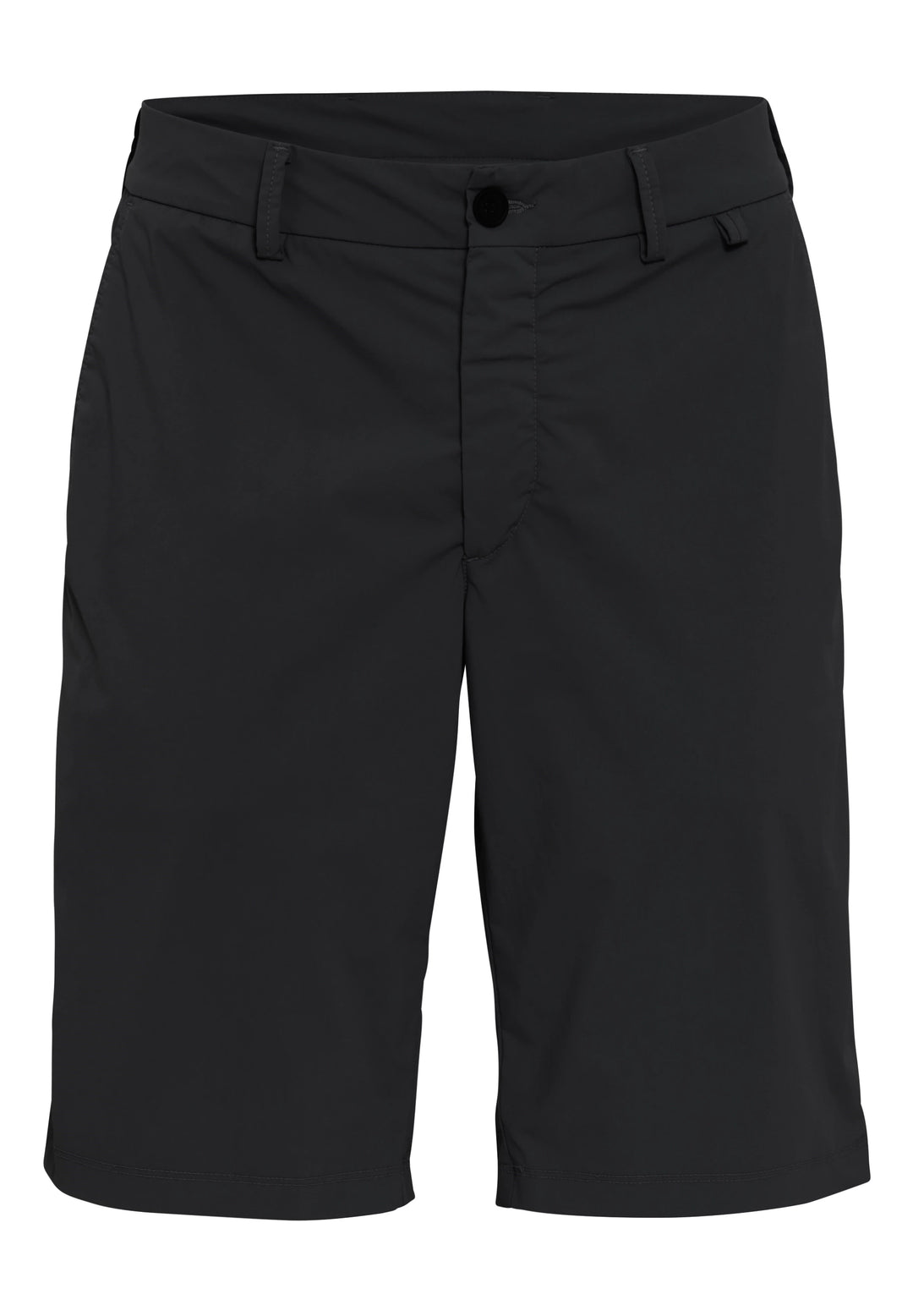 Schwarze 4798-92975 PURE Functional Bermuda mit klassischem Schnitt. Funktionale Herrenshorts mit Gürtelschlaufen und Knopfverschluss.