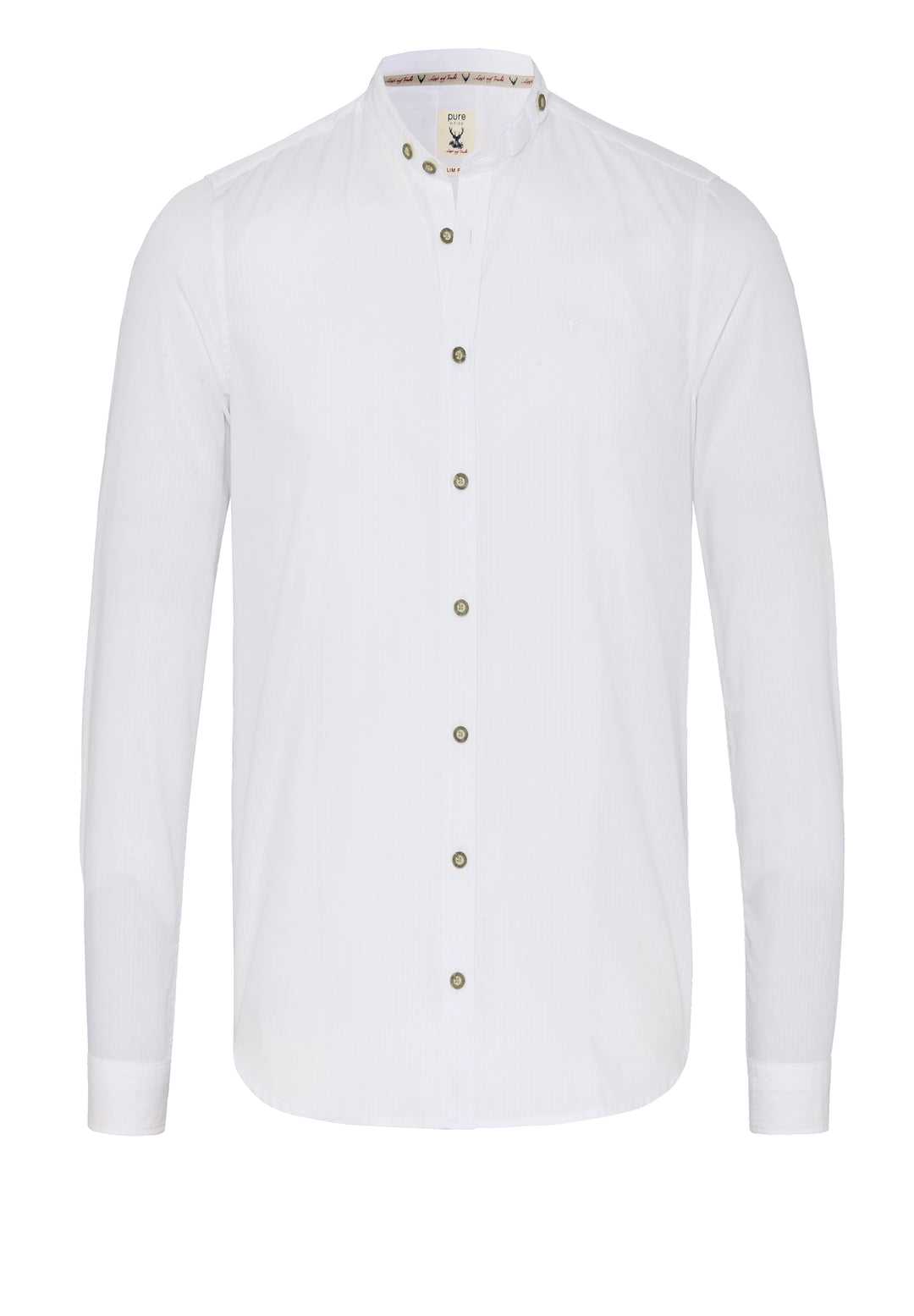 5013-21692 - Tracht Hemd Slim Fit - weiß