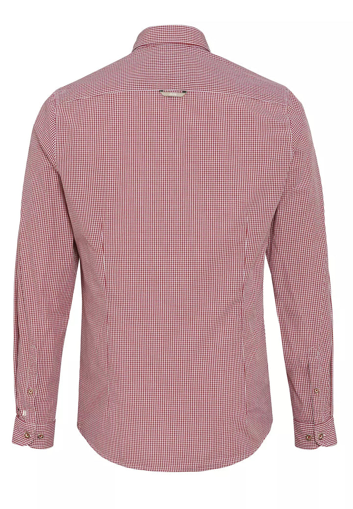 5017-21294 - Tracht Hemd Slim Fit - rot